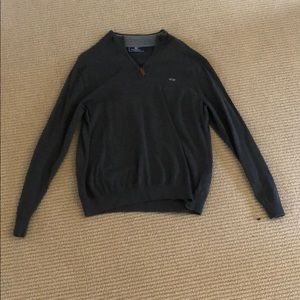 Grey Vineyard Vines Quarter Zip